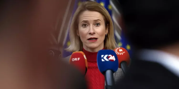 Стреснатата Кая Калас забрави, че „Русия губи войната“ и каза: Не можем сами, не можем без САЩ