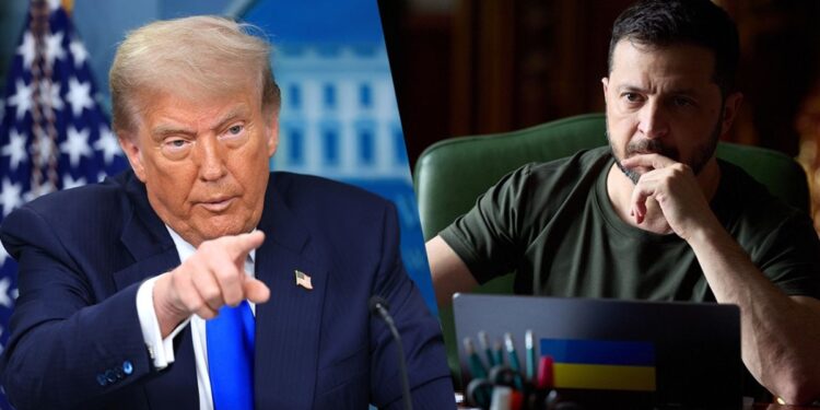 Зеленски се ожали на Тръмп за ударите с “Кинжал” по Киев, даже и бункерът му останал на тъмно ВИДЕО